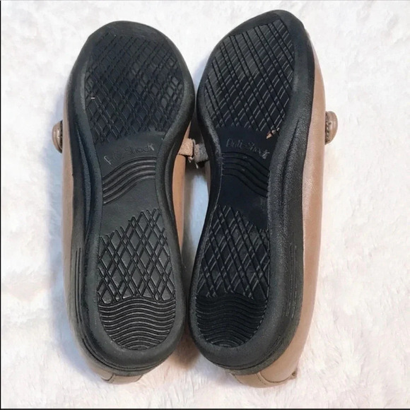 Angel Steps Anti Shock Button Strap Flats Size 7 Wide - Picture 6 of 8